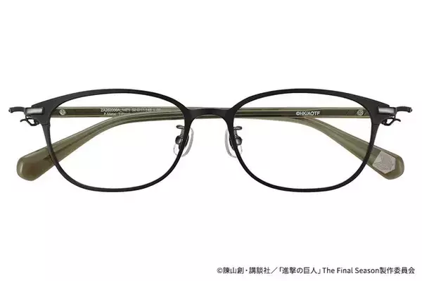 「「進撃の巨人」エレン、リヴァイ、ジャン、ハンジをイメージ！「Zoff」初コラボのアイウェアコレクション登場“眼球を捧げよ！”」の画像