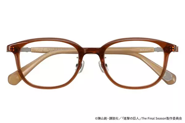 「「進撃の巨人」エレン、リヴァイ、ジャン、ハンジをイメージ！「Zoff」初コラボのアイウェアコレクション登場“眼球を捧げよ！”」の画像