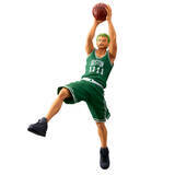 「「ワンピース」NBA選手になったシャンクス＆ゾロのフィギュアが登場！ キービジュアルから飛び出してきたかのような躍動感をお手元にも」の画像4
