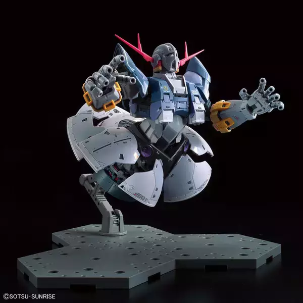 「“あんなの飾りです。偉い人にはそれがわからんのですよ”「RG 1/144 ジオング」が抽選販売受付中！ リード線を取り付けて腕部有線式メガ粒子砲を再現可能」の画像