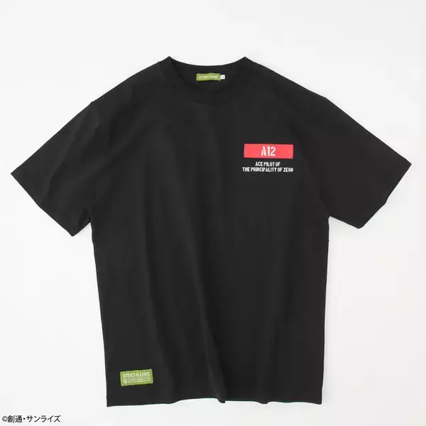 「「ガンダム」「ガンダムZZ」Tシャツ4種登場！ 「ZEON FORCES」やシャアのパーソナルマークなど【STRICT-G.ARMS新作】」の画像