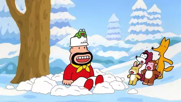 明治新キャラ「アールおじさん」の正体判明！ R-1の第2弾CM公開…原画はまさかの手作業!? 動きを一枚一枚最初から描き起こした力作に