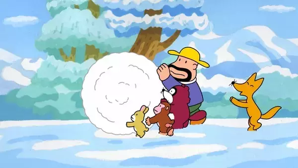 「「おら実は…」明治新キャラ「アールおじさん」の正体判明！ R-1の第2弾CM公開…原画はまさかの手作業!? 動きを一枚一枚最初から描き起こした力作に」の画像