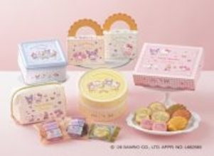 キティ、シナモンたちの限定パケが春爛漫～♪ 「コージーコーナー」コラボでホワイトデーの焼菓子ギフト登場