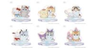 「mofusand ×サンリオ」“遊園地へおでかけ”がテーマ♪淡いパステルカラーのコラボ第3弾アイテムが登場