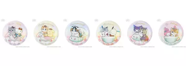 「「mofusand ×サンリオ」“遊園地へおでかけ”がテーマ♪淡いパステルカラーのコラボ第3弾アイテムが登場」の画像