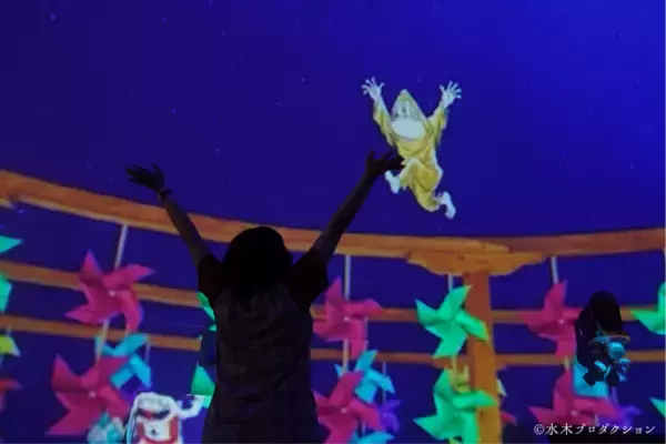 「鬼太郎や目玉おやじ、ねずみ男が星空に…☆ 水木しげるの妖怪×プラネタリウムが生み出す“あやしい世界”が登場！イベント限定グッズやカフェメニューも♪」の画像