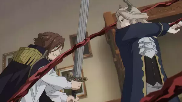 「秋アニメ「葬送のフリーレン」魔法を放とうとしたフリーレンは牢へ!? アウラの配下に命を狙われて… 第8話先行カット」の画像