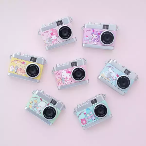 「サンリオ」キティ、クロミたちの超小型カメラが可愛すぎて便利すぎる！ 写真も動画も撮影可能＆マグネット内蔵が◎