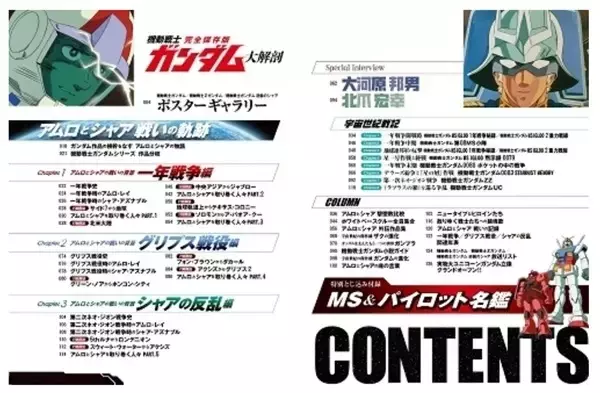 「初代から「逆シャア」まで…「ガンダム」アムロとシャア、戦いの軌跡を完全収録した書籍が重版出来」の画像