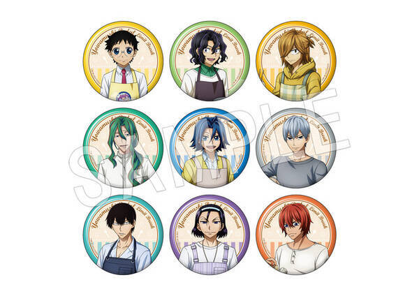 弱虫ペダル Limit Break 小野田坂道 真波山岳 荒北靖友 黒田雪成がフードメニューに登場 渋谷でコラボカフェ開催 22年9月17日 エキサイトニュース