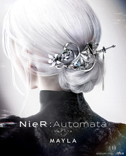 「NieR:Automata」2Bと9Sの想いを髪に…！“貴女と共に戦えて光栄でした”セリフも刻印　「MAYLA」ヘアアクセサリー