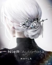 「NieR:Automata」2Bと9Sの想いを髪に…！“貴女と共に戦えて光栄でした”セリフも刻印　「MAYLA」ヘアアクセサリー