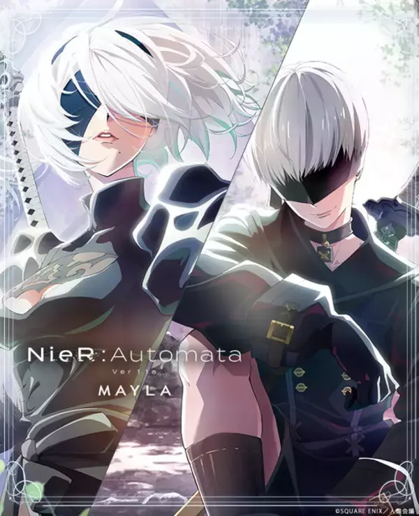 「「NieR:Automata」2Bと9Sの想いを髪に…！“貴女と共に戦えて光栄でした”セリフも刻印　「MAYLA」ヘアアクセサリー」の画像