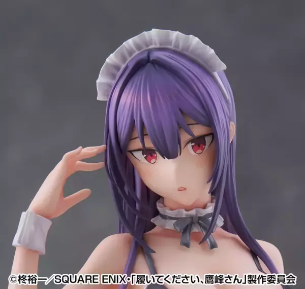 「履いてください、鷹峰さん」より、ヒロイン・鷹峰高嶺がフィギュア化！ 素肌を大胆に晒したオリジナルメイド衣装は必見…!!