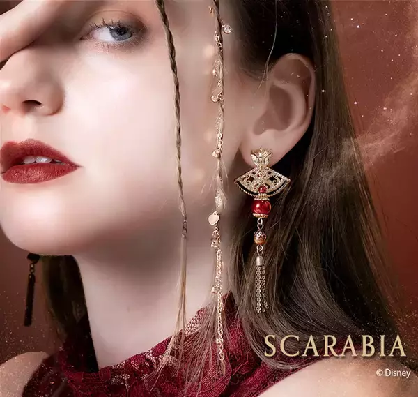 「「ディズニー ツイステ」ダークな雰囲気と華やかな美しさが融合！「MAYLA」イヤオブジェのコレクション登場」の画像