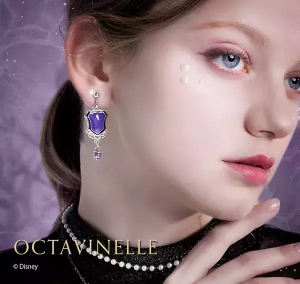 「「ディズニー ツイステ」ダークな雰囲気と華やかな美しさが融合！「MAYLA」イヤオブジェのコレクション登場」の画像