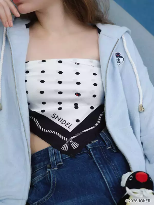 「ピングー×SNIDELコラボが心躍る☆ ヴィンテージライク＆マリンテイストのサマーコレクション登場」の画像