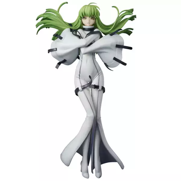 「拘束着、可憐な水着姿、どちらのC.C.も捨てがたい… 「コードギアス」C.C.のボディラインが美しいフィギュア2種が再販！」の画像