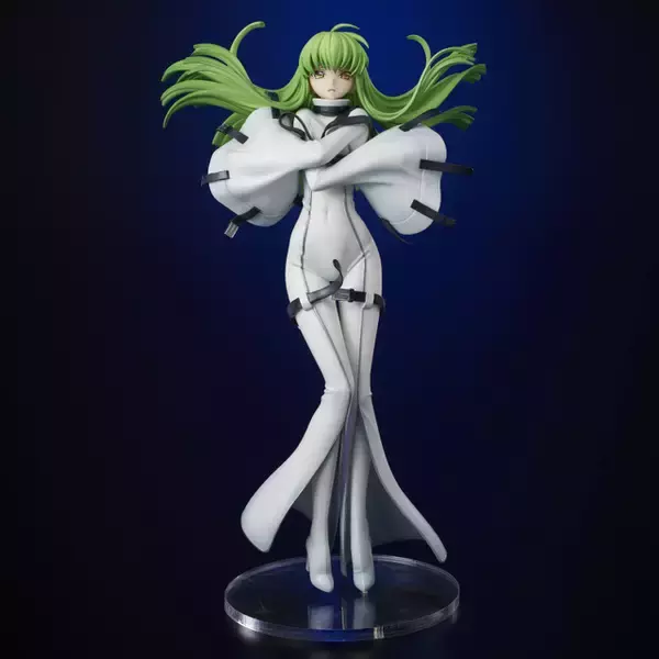 「拘束着、可憐な水着姿、どちらのC.C.も捨てがたい… 「コードギアス」C.C.のボディラインが美しいフィギュア2種が再販！」の画像