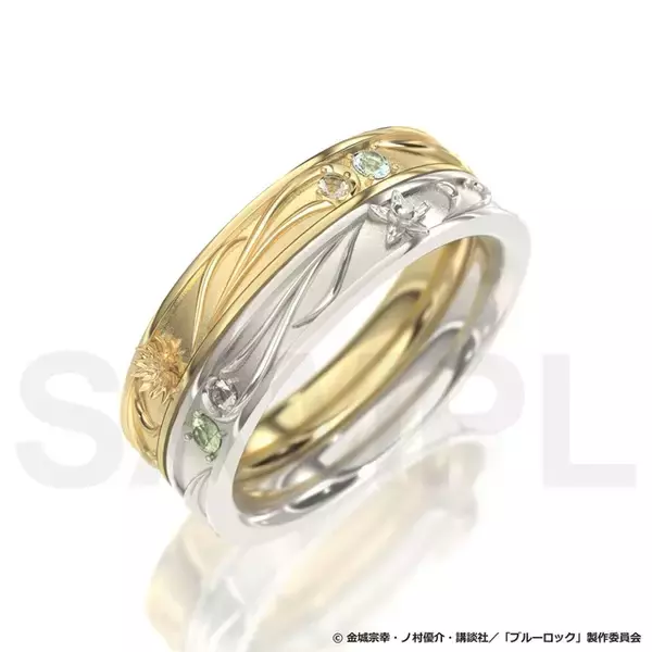 「「ブルーロック」潔、凪ら7人が指輪に…♪ 誕生花モチーフの大人上品ジュエリー＆推しキャラ同士の重ね付けも◎」の画像