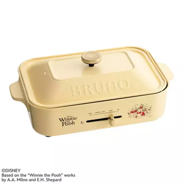 「くまのプーさん」原作100周年記念コレクションBRUNOより登場！ ホットプレートやオートクックポットなど限定キッチンアイテム発売☆