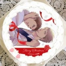 「囀る鳥は羽ばたかない」矢代&百目鬼、「天官賜福」謝憐＆花城…麗しい2人と一緒に聖夜を…♪ クリスマスケーキ登場