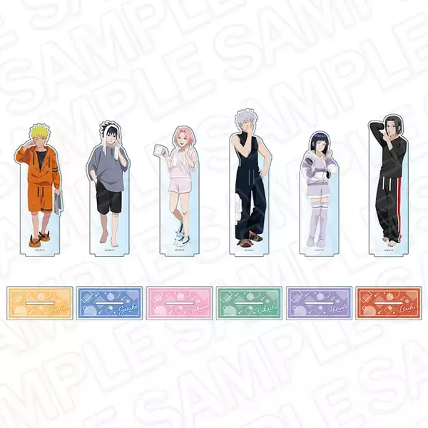 「「NARUTO」寝起きのナルト、朝シャンのサスケ、あくびのカカシ!? 6名の“朝の素顔”がグッズに！【ジャンプフェスタ2026】」の画像