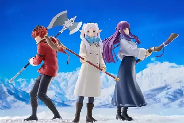 「フェルン、シュタルクもいるよ！「葬送のフリーレン」フリーレンたちが「OSHI WORKS」より立体化！新パーティーを並んで飾れる!?」の画像