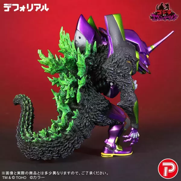 「ゴジラ×エヴァの融合…!?「エヴァンゲリオン初号機”G”覚醒形態 メタリックVer.」予約受付中！ デフォルメながらもいかつい見た目が特徴」の画像