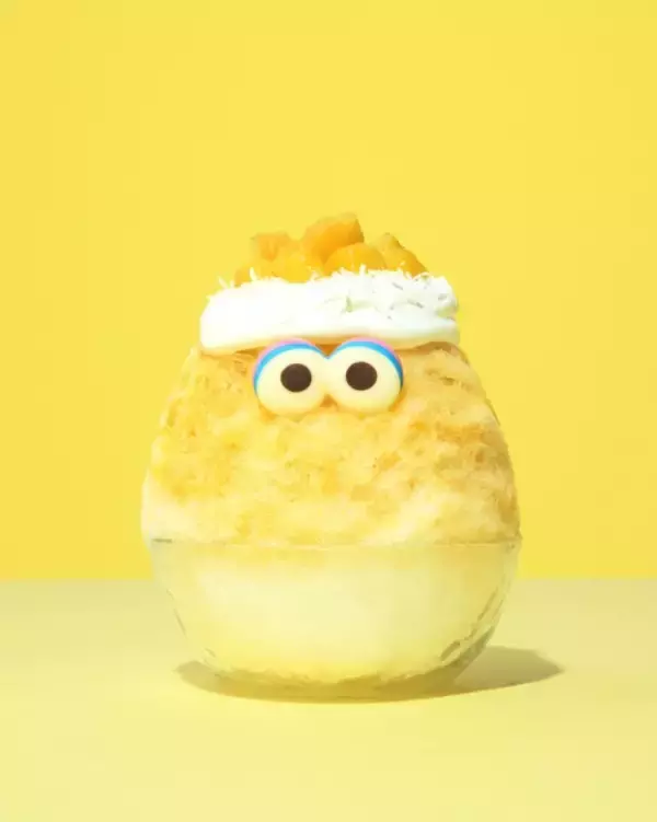 「「セサミストリート」エルモ、クッキーモンスターがかき氷に！夏気分を盛り上げる“レインボー”も新登場☆」の画像