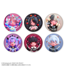 「ニディガ」超てんちゃん、あめちゃんの立体的なちびキャラがクセになる可愛さ♪ 「JEWELYC! COLLECTION」よりアクリルチャームや缶バッジが発売！