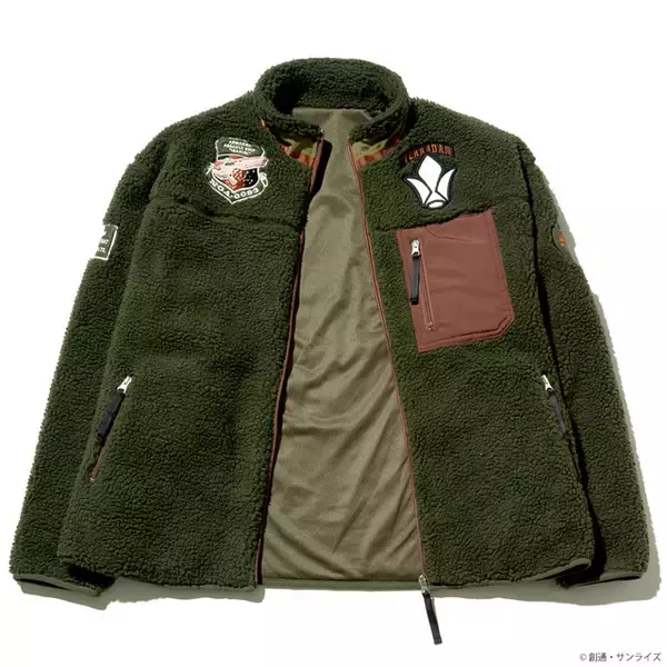 「「Zガンダム」A.E.U.G.&「鉄血のオルフェンズ」鉄華団がモチーフ！暖かみのあるボアジャケット登場」の画像