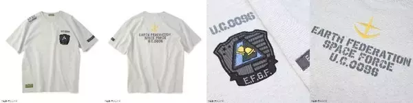 「「ガンダム」マフティーやジオン公国の刺繍がオシャレ☆アーミーなTシャツ＆半袖シャツで夏準備をやってみせろよ、マフティー！」の画像