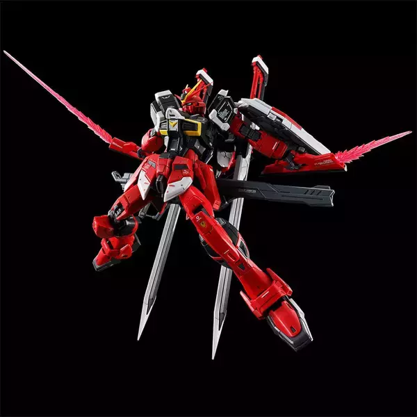 「“対艦刀はこっちにもあるわ！”「RG 1/144 ソードインパルスガンダムSpecII」がプレバンで販売中！ 本体の真紅のカラーリングを成形色で再現」の画像