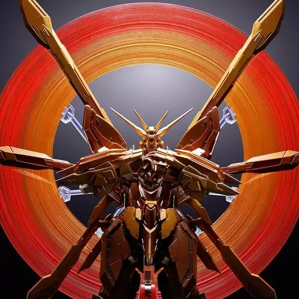 “見よ、東方は赤く燃えている！”「METAL BUILD ゴッドガンダム（明鏡止水）」が登場！ 明鏡止水発動時をイメージした金色のカラーリングで立体化