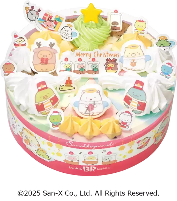 「「ハローキティ」「すみっコぐらし」「ポケモン」「トイ・ストーリー」…どのキャラとクリスマスを過ごす？ サーティワンのクリスマスケーキ登場」の画像
