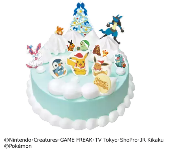 「「ハローキティ」「すみっコぐらし」「ポケモン」「トイ・ストーリー」…どのキャラとクリスマスを過ごす？ サーティワンのクリスマスケーキ登場」の画像