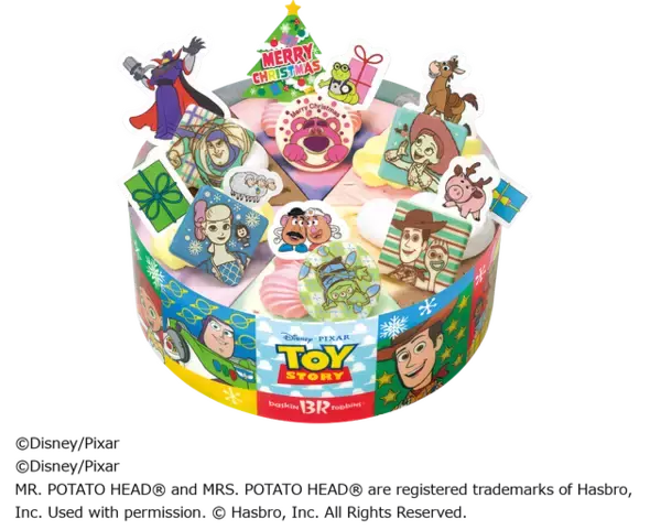 「「ハローキティ」「すみっコぐらし」「ポケモン」「トイ・ストーリー」…どのキャラとクリスマスを過ごす？ サーティワンのクリスマスケーキ登場」の画像
