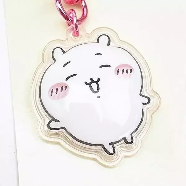 「ちいかわ」ハチワレ、うさぎの“ぷっくり”が無敵カワイイ♪ 推しペアを選べるキーホルダー登場