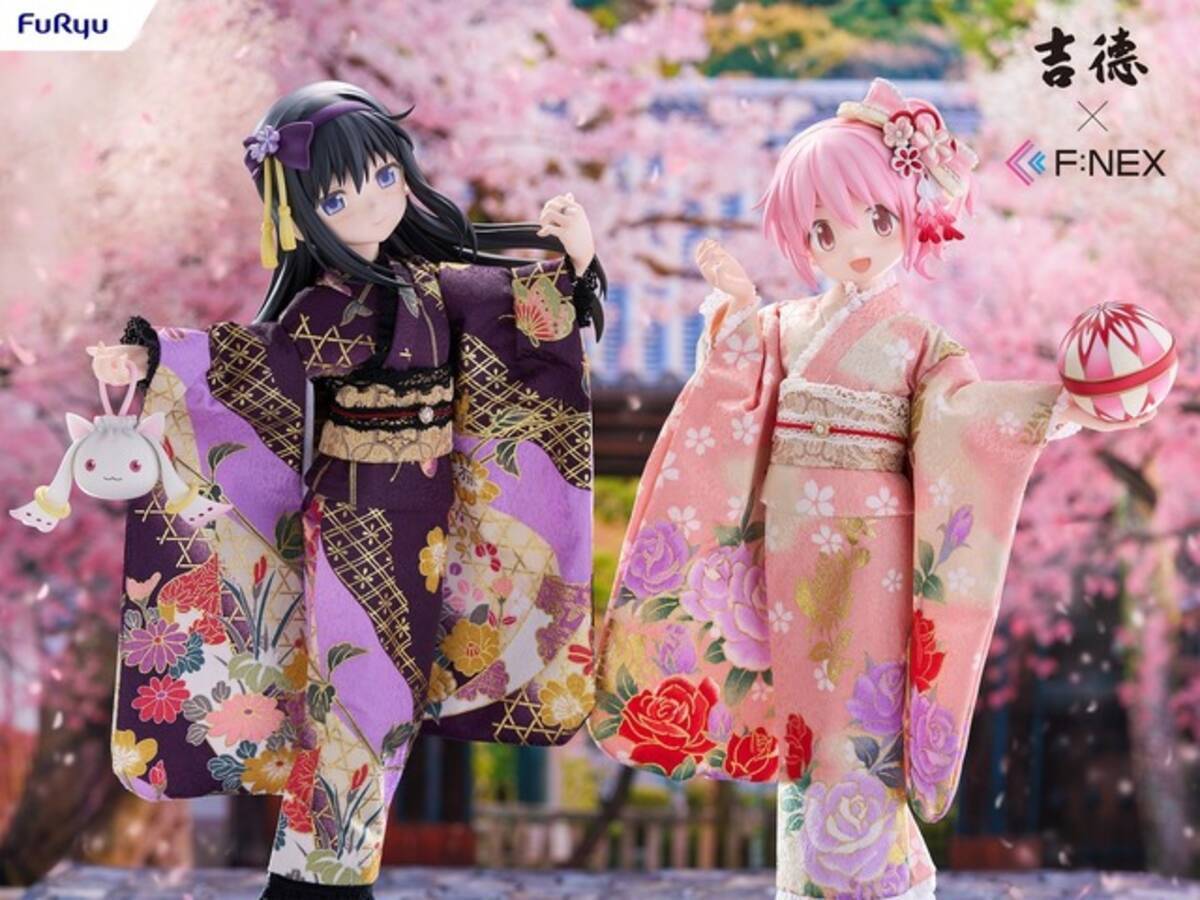 まどマギ 叛逆の物語」まどか＆ほむらが“日本人形シリーズ”として 