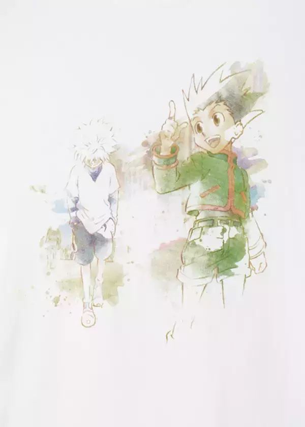 「「HUNTER×HUNTER」ゴン＆キルア、ヒソカたちのグリードアイランド編がコラボアパレルに♪【グラニフ】」の画像