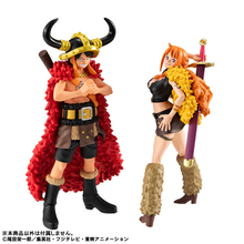 「ワンピース」ルフィ＆ナミがエルバフ編の姿でフィギュア化！ パッケージのまま飾れる新シリーズ登場