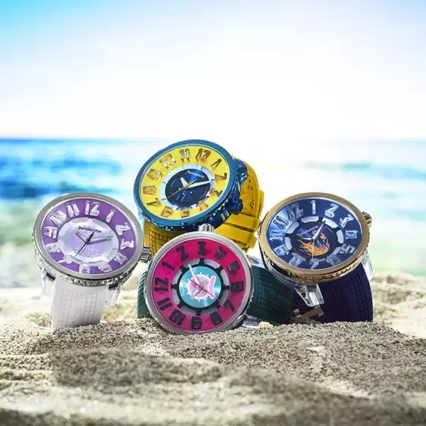 「「ワンピース」ルフィの胸の傷、ゾロの和道一文字、サンジの眉毛…“麦わらの一味”をギュッと凝縮♪ Tendenceのコラボウォッチ登場」の画像