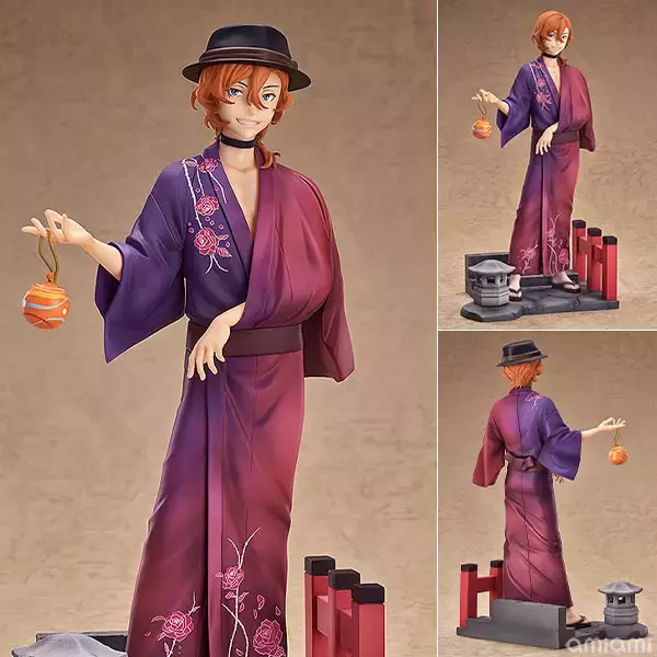 「「文スト」中原中也が浴衣でデートのお誘い…？エモかっこいい1/7スケールフィギュアが登場！」の画像