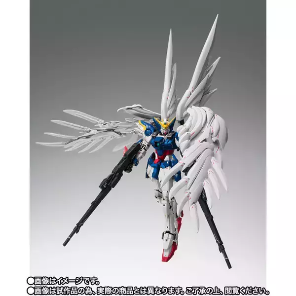 「“任務了解”「ガンダムW EW」ウイングガンダムゼロ（EW版）が彩色仕様を新たにフィギュア化！新たな装備＆オリジナルギミックも」の画像
