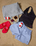 「「ハローキティ」ビーチがテーマ♪ ATTISESSIONとのコラボ・春夏限定の6アイテムが登場！」の画像1