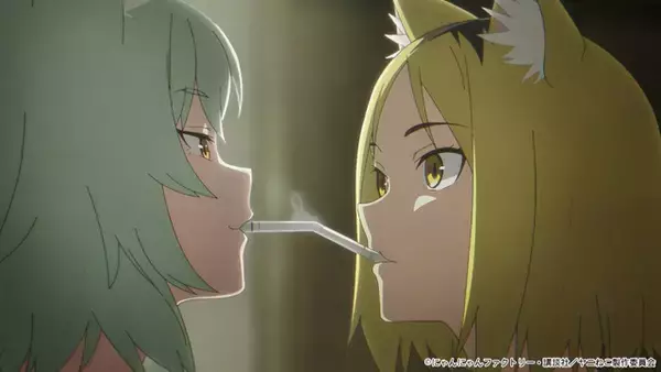 「ヤニねこ」圧倒的“美”作画…でも汚すぎるド底辺日常に賛否両論!? OP映像のオマージュ＆“裏テーマ”への考察が止まらない！
