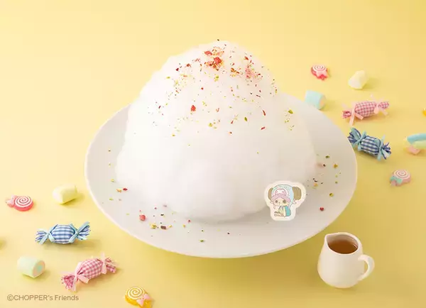 「超絶カワイイ！「ワンピース」チョッパーのお顔カレーに、好物の綿あめパフェも♪ SNS映え必須のカフェが渋谷に期間限定オープン」の画像