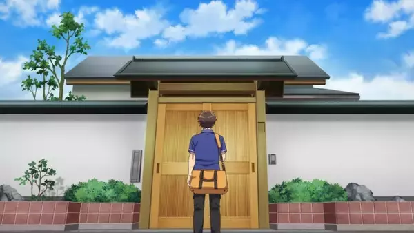 「春アニメ「神の庭付き楠木邸」田舎の新築一軒家の管理人を任された湊（CV坂田将吾）のもとに山神が現れ…？第1話先行カット」の画像